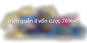 mẹo quản lí vốn cược 789bet